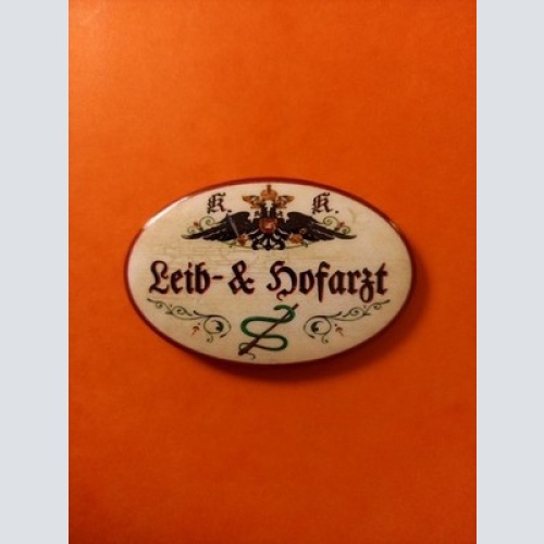 Nostalgie KuK Flaschenöffner Magnet Leib & Hofarzt