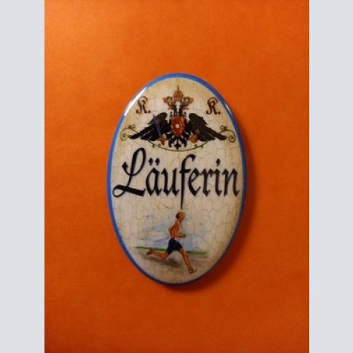 Nostalgie KuK Flaschenöffner Magnet Lehrerin