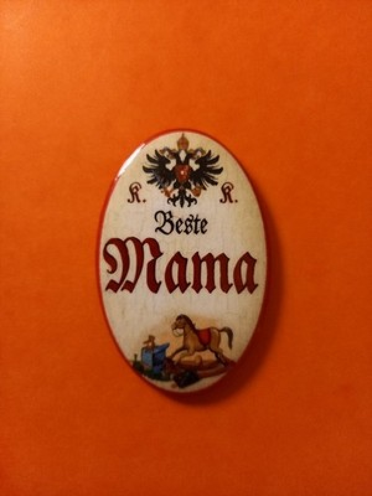 Nostalgie KuK Flaschenöffner Magnet Beste Mama