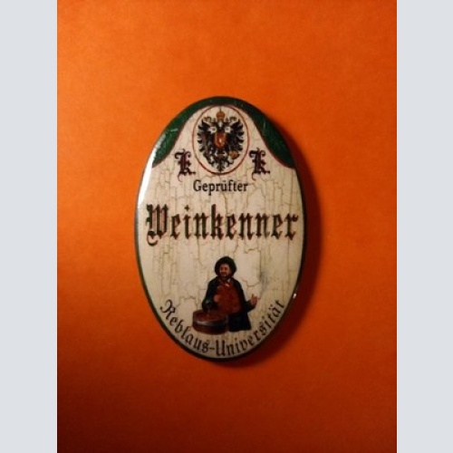 Nostalgie KuK Flaschenöffner Magnet Geprüfter Weinkenner