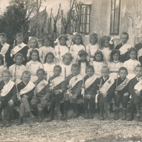 AK aus Waldneukirchen Erstkommunion Ansichtskarte (16873)