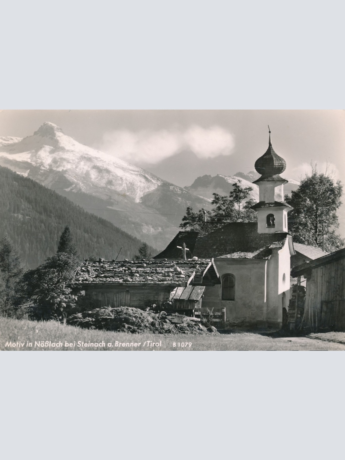 AK aus Nößlach bei Steibach am Brenner Tirol Ansichtskarte (17083)