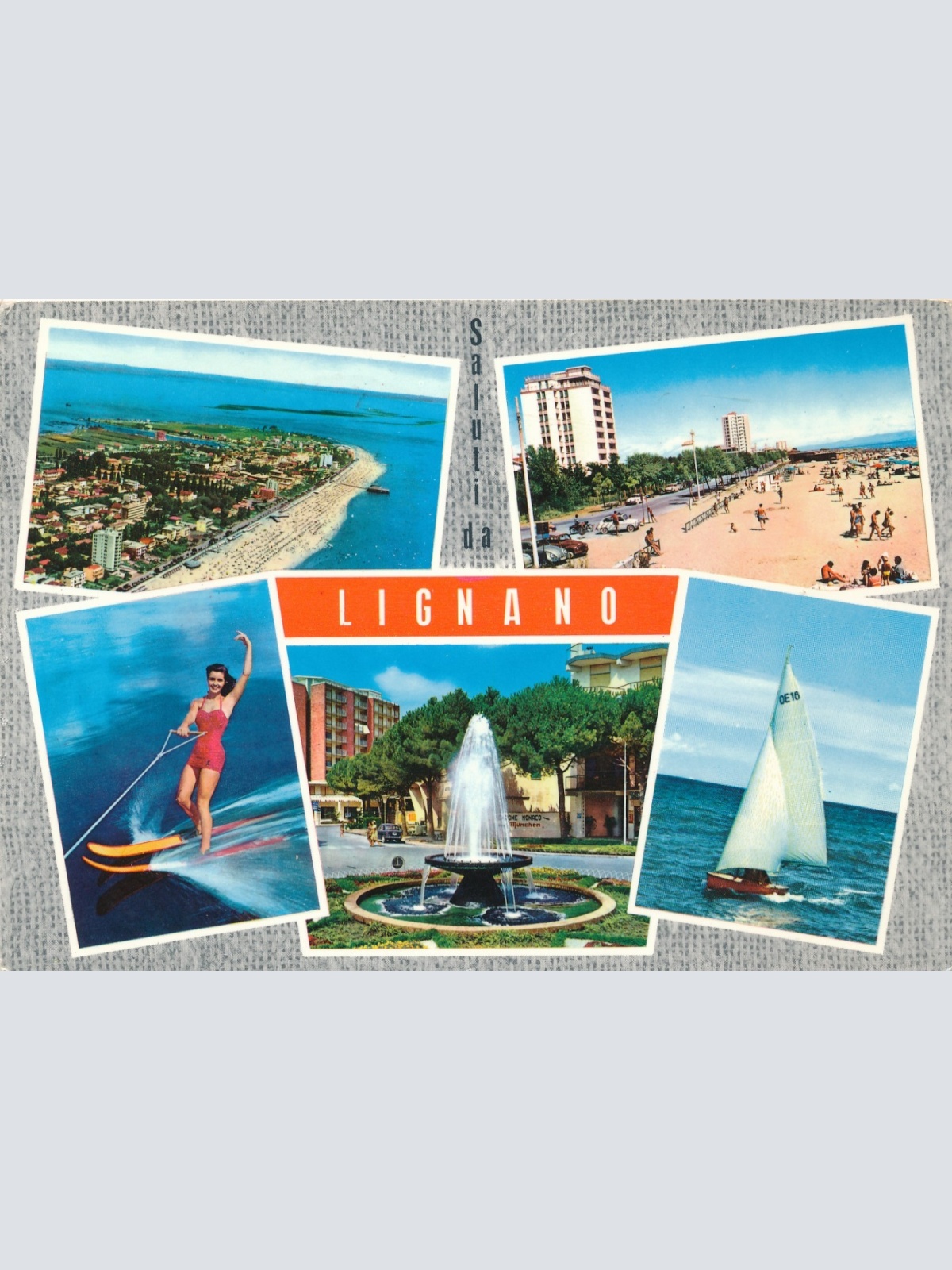 AK aus Lignano Italien Ansichtskarte (17097)