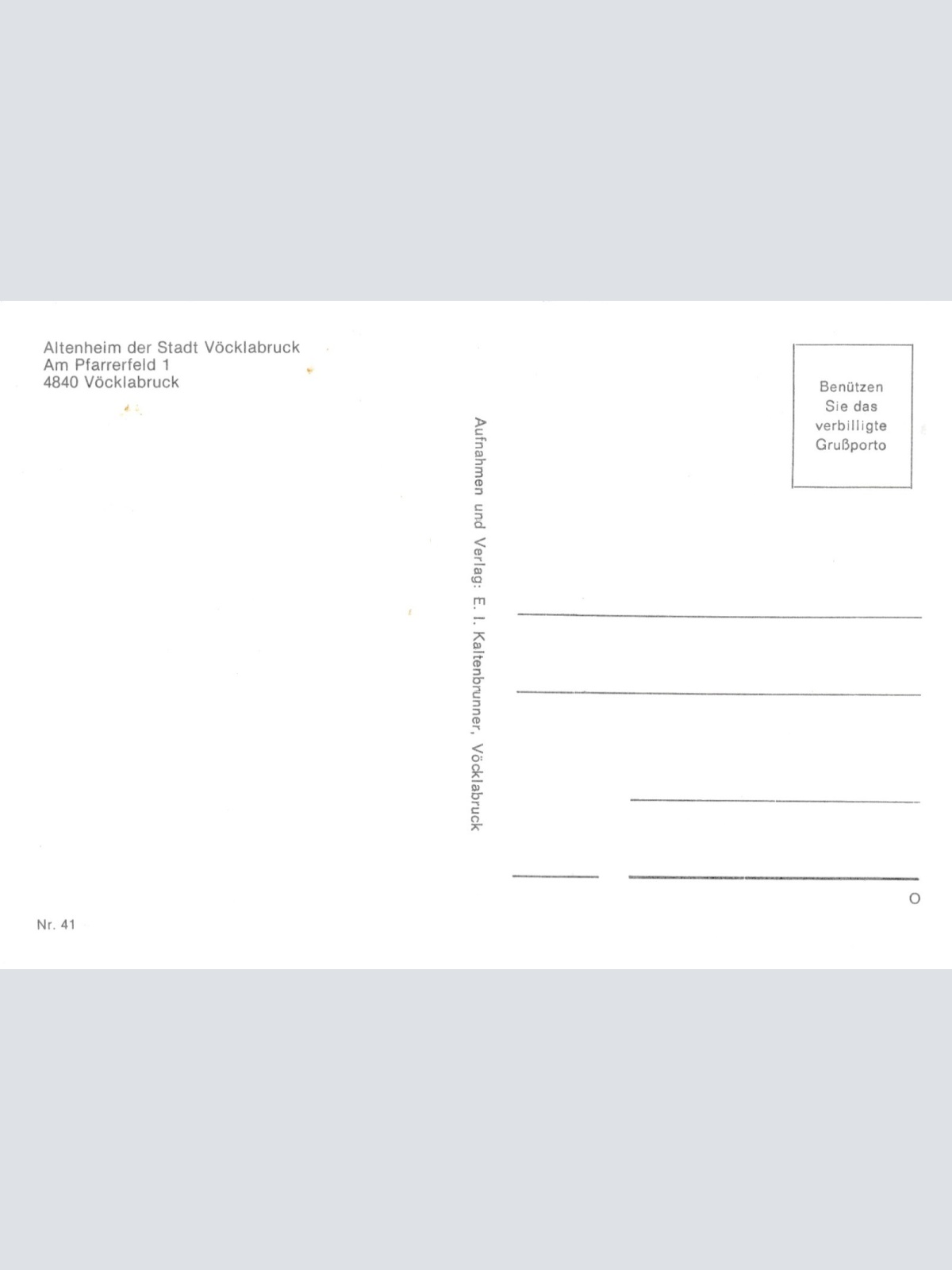 AK aus Vöcklabruck Oberösterreich Ansichtskarte (17114)