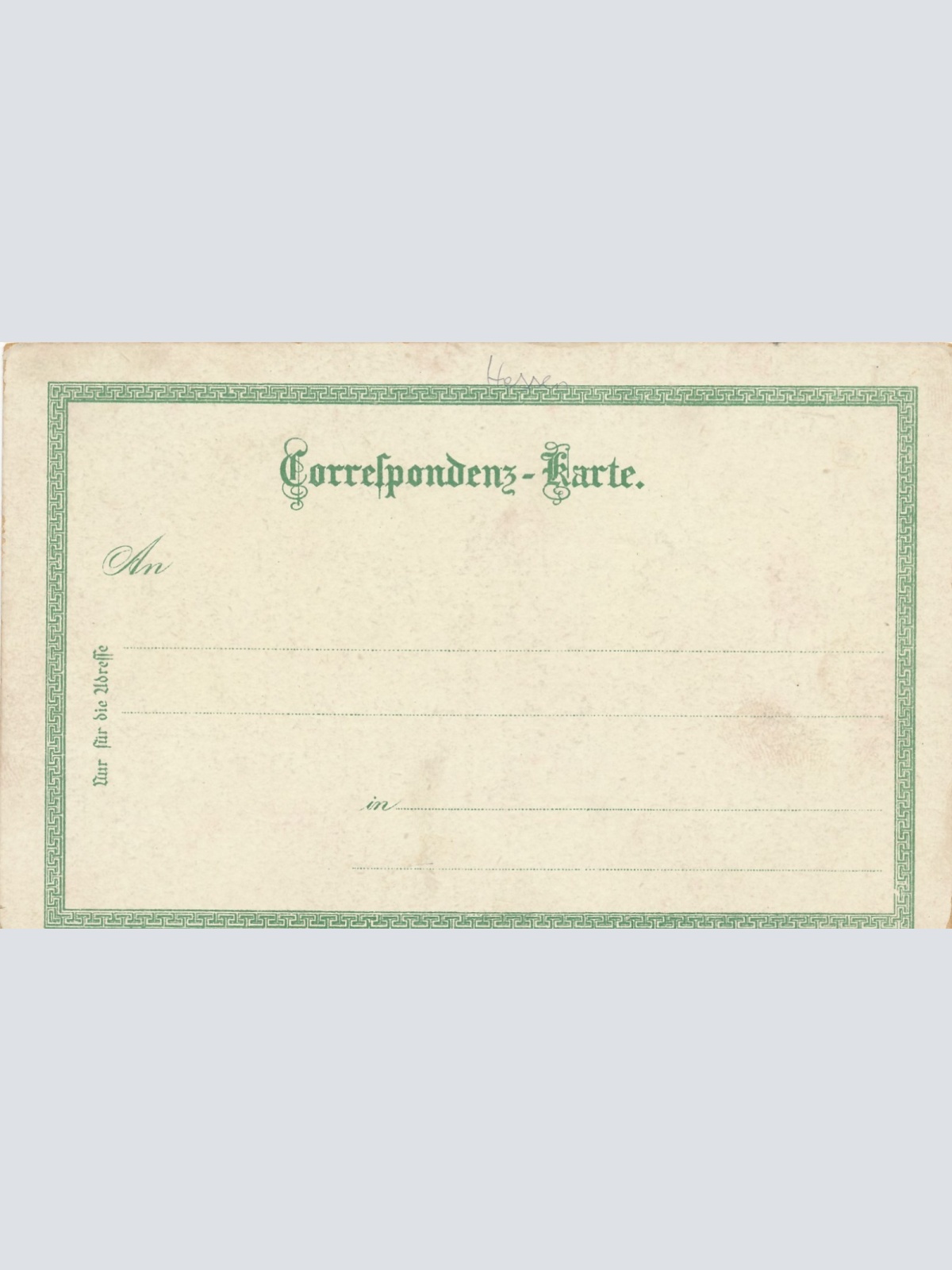 Litho - Karte aus Frankfurt Hessen Ansichtskarte (16917)