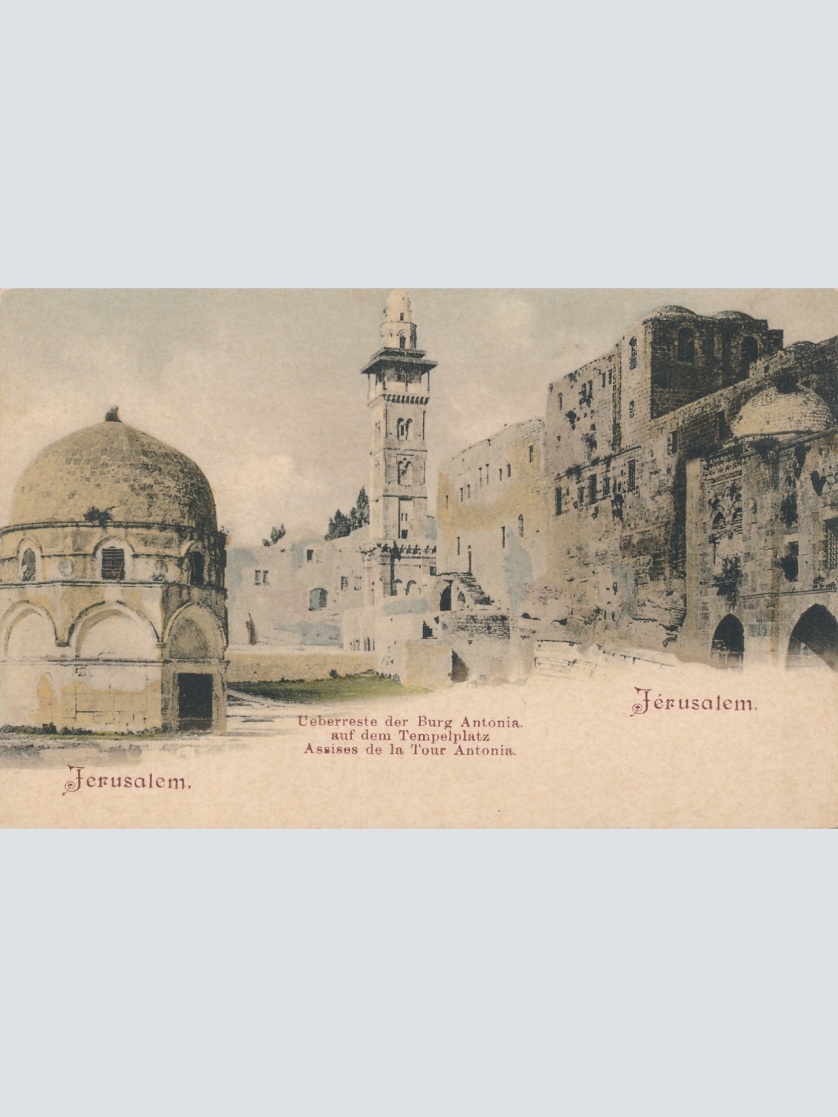 AK aus Jerusalem Israel Ansichtskarte (16913)