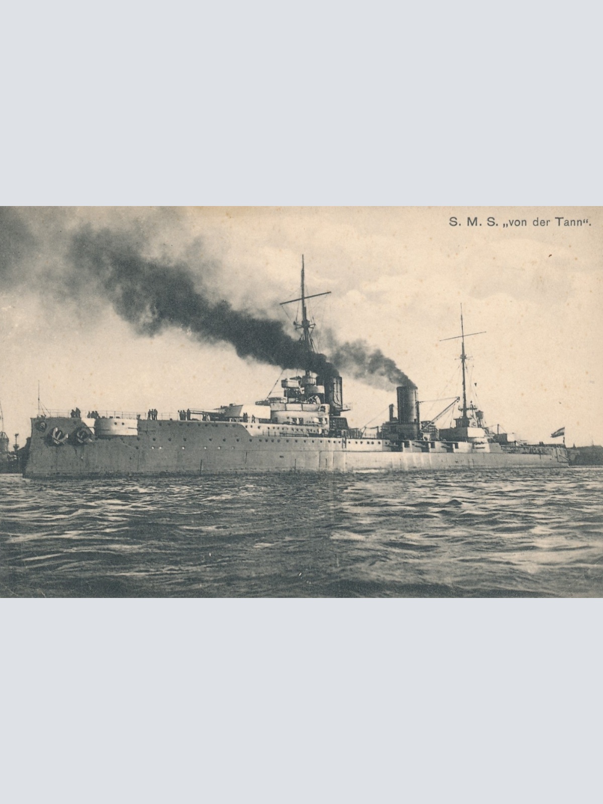 AK von der S.M.S. von der Tann Ansichtskarte (16959)