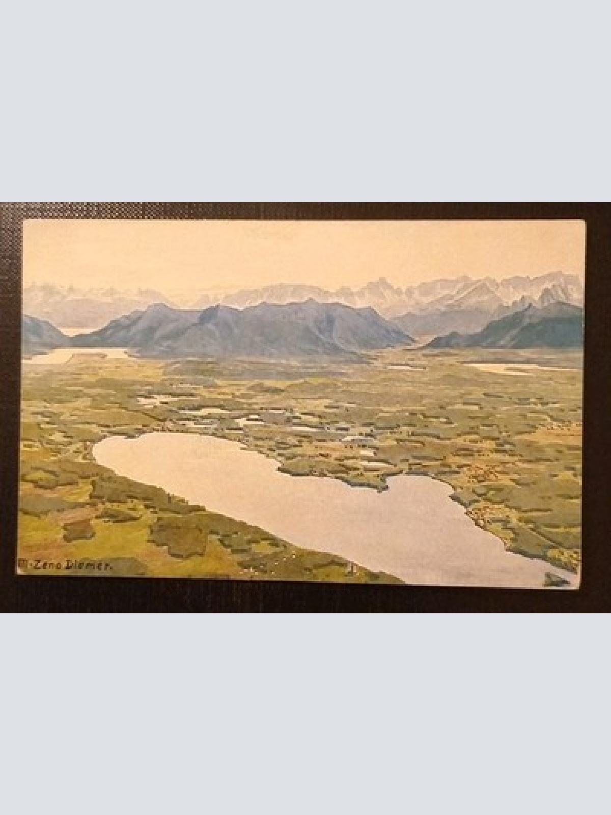 Starnberger See Mit Karwendelgebirge Bayern Gr A0013 K