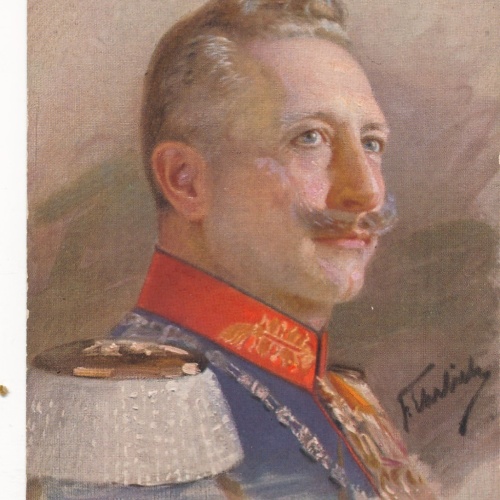 AK Militaria vom Kaiser Willhelm II Ansichtskarte (17066)