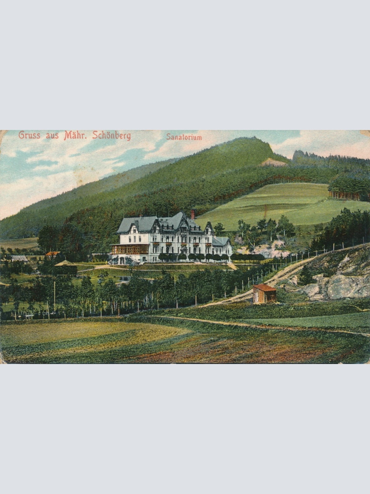 AK aus Mähr Schönberg Tschechien Ansichtskarte (17037)