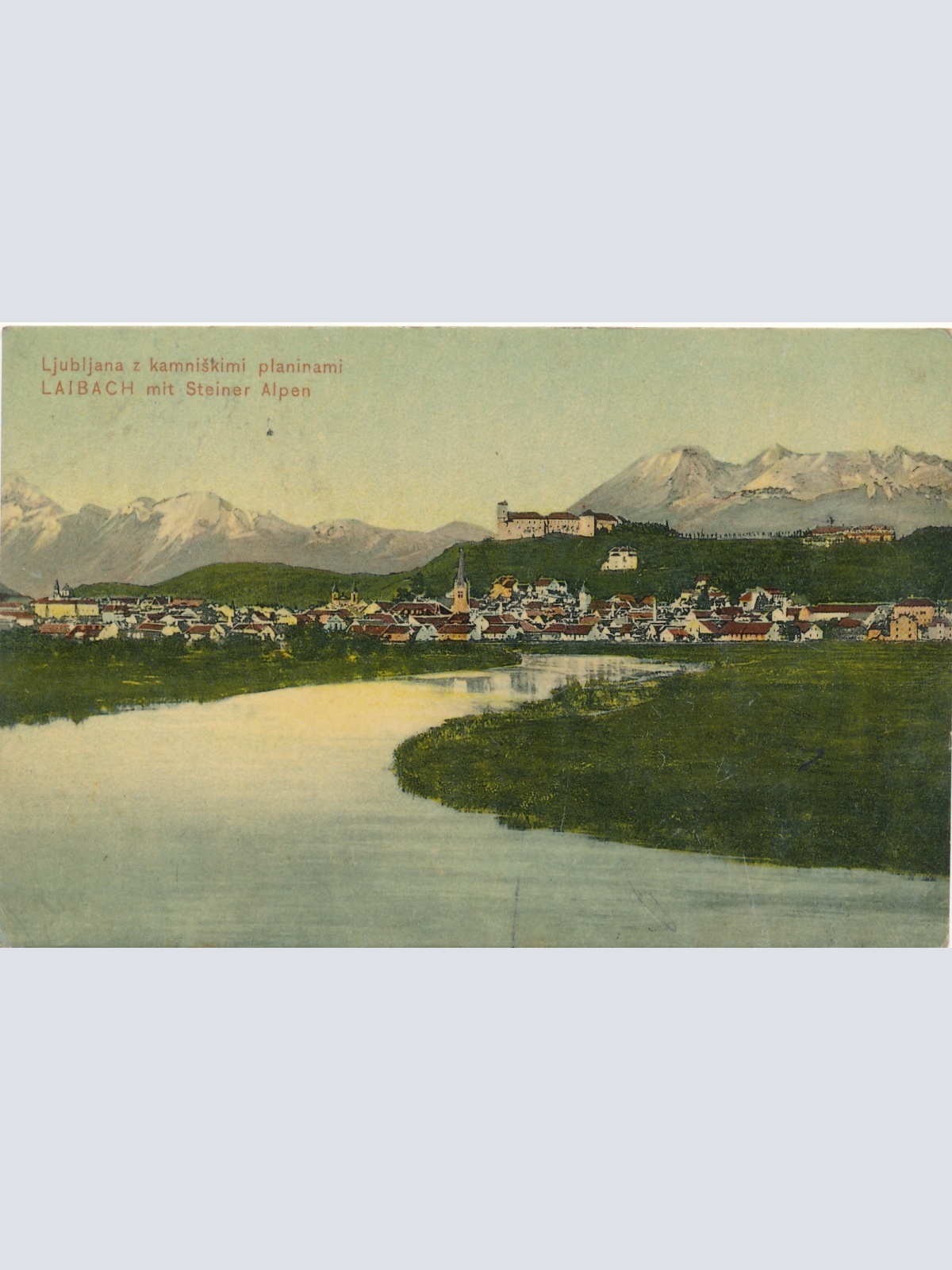 AK aus Laibach Slowenien Ansichtskarte (17038)