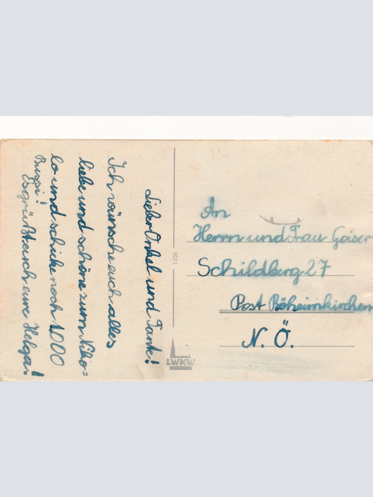 AK Gruss vom Nikolo Ansichtskarte (17133)