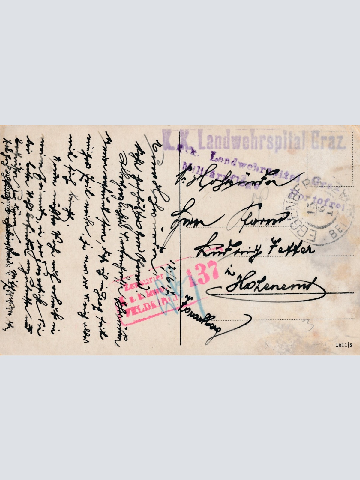 AK aus Graz Steiermark Ansichtskarte (17165)