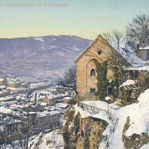 AK aus Graz im Schnee Steiermark Ansichtskarte (17168)