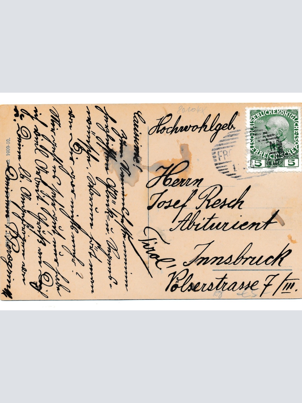 AK aus Graz im Schnee Steiermark Ansichtskarte (17168)