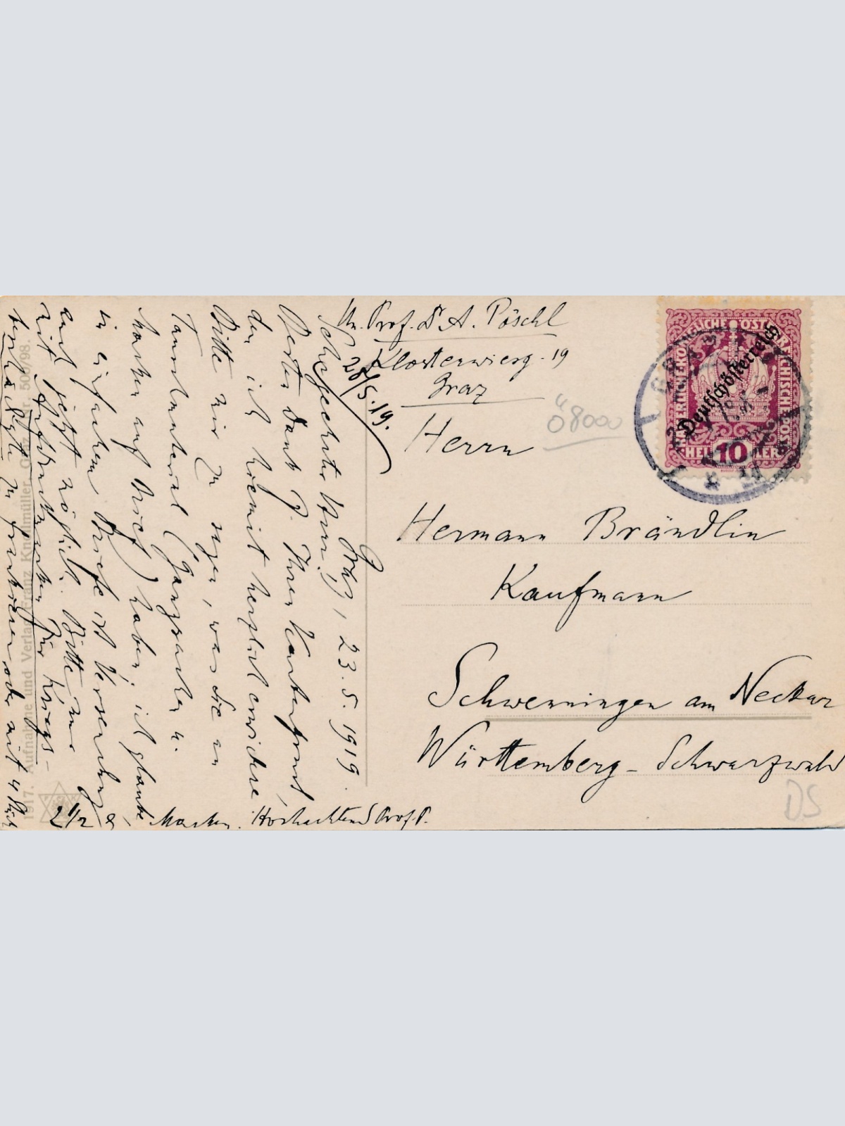 AK aus Graz Steiermark Ansichtskarte (17187)