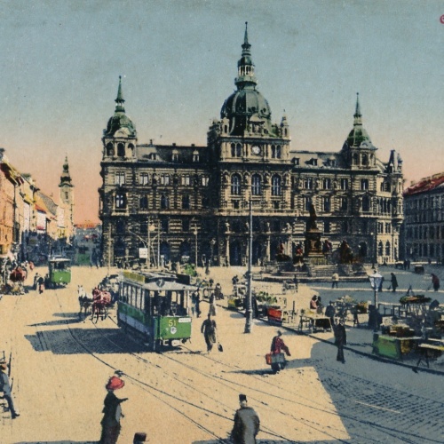 AK aus Graz Steiermark Ansichtskarte (17193)