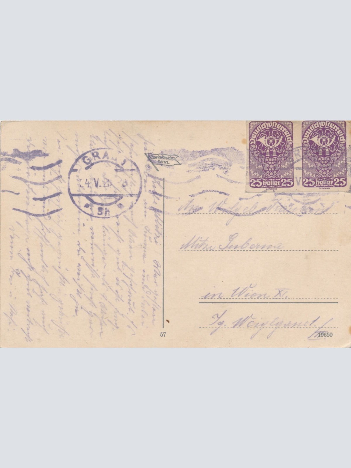 AK aus Graz Steiermark Ansichtskarte (17200)