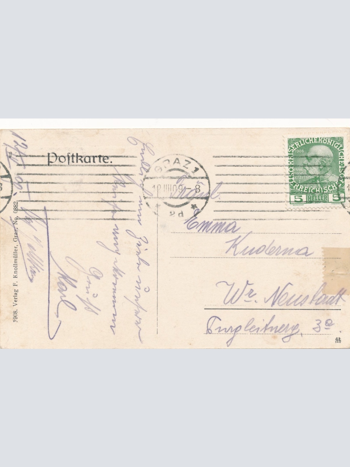 AK aus Graz Steiermark Ansichtskarte (17210)