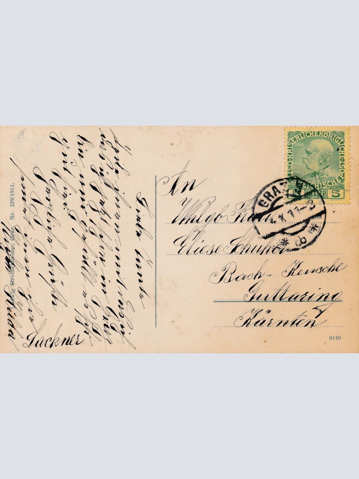 AK aus Graz Steiermark Ansichtskarte (17213)