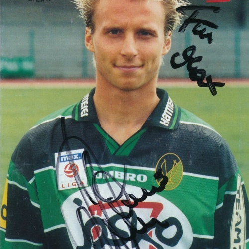 AK Autogrammkarte von Tino Wawra Ansichtskarte (17223)