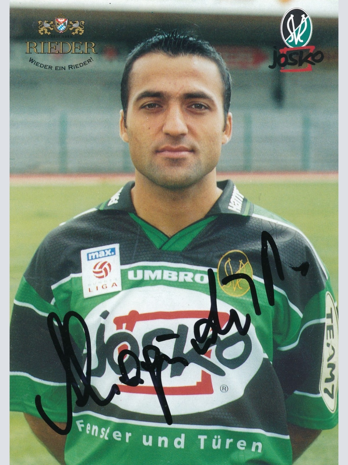 AK Autogrammkarte von Muhammet Akagündüz Ansichtskarte (17224)