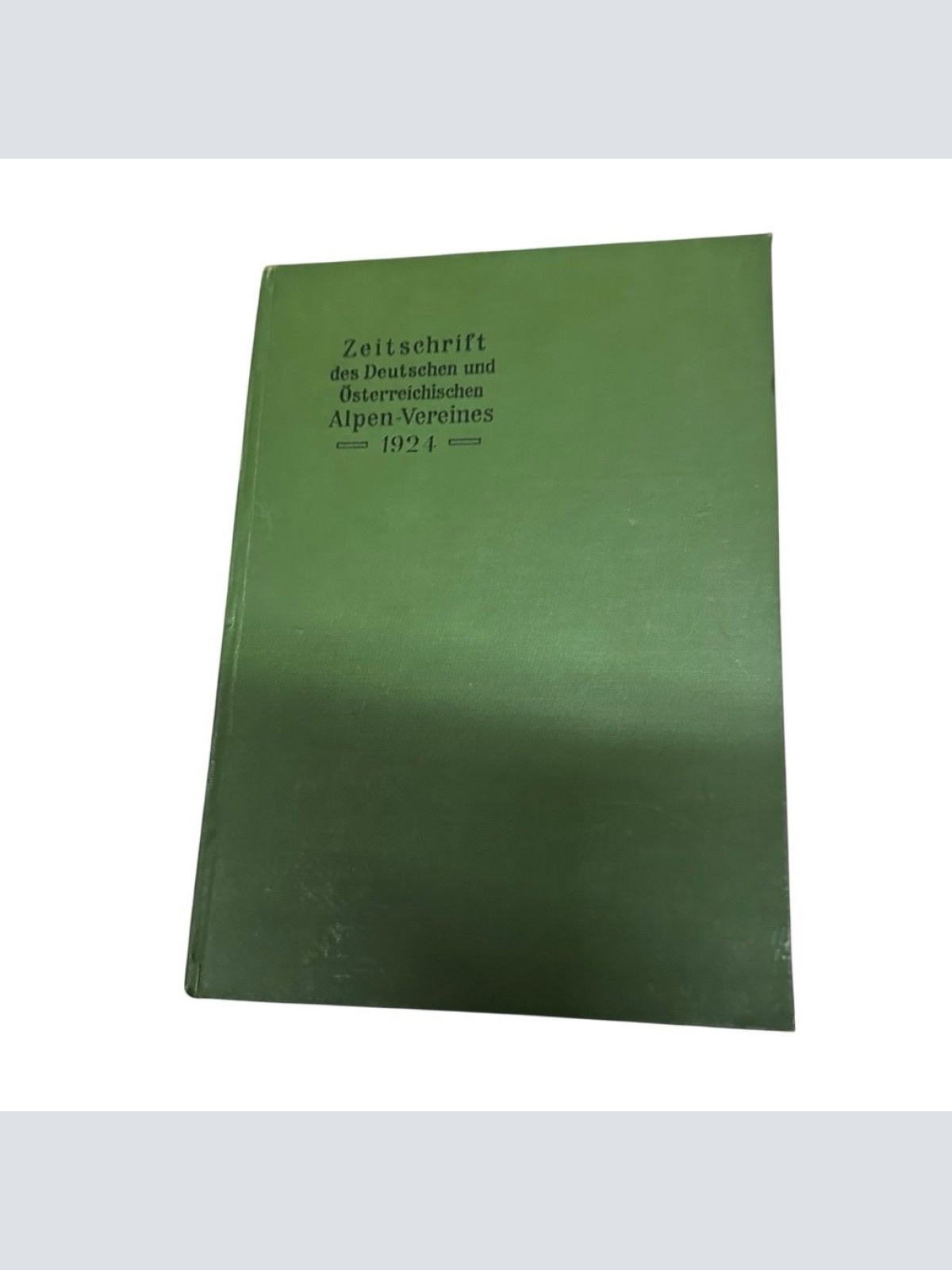 Zeitschrift des Deutschen und Österreichischen Alpenvereins. Band 55/1924. Enthä