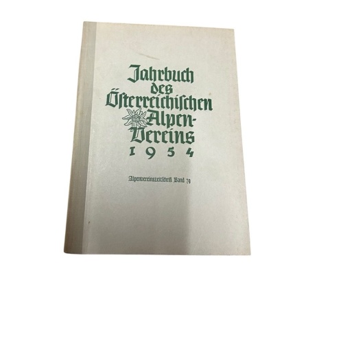 Jahrbuch des Deutschen Alpenvereins 1954. Alpenvereinszeitschrift Band 79 Alpenv