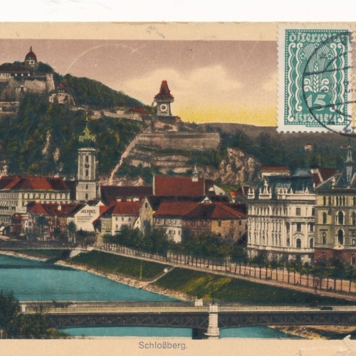AK aus Graz Schloßberg Steiermark Ansichtskarte (17256)