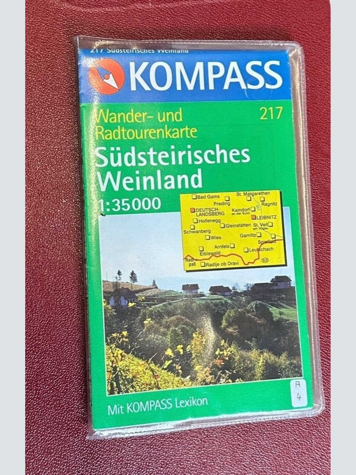 Südsteirisches Weinland: Wander- und Radtourenkarte. GPS-genau. 1:25.000 KOMPASS