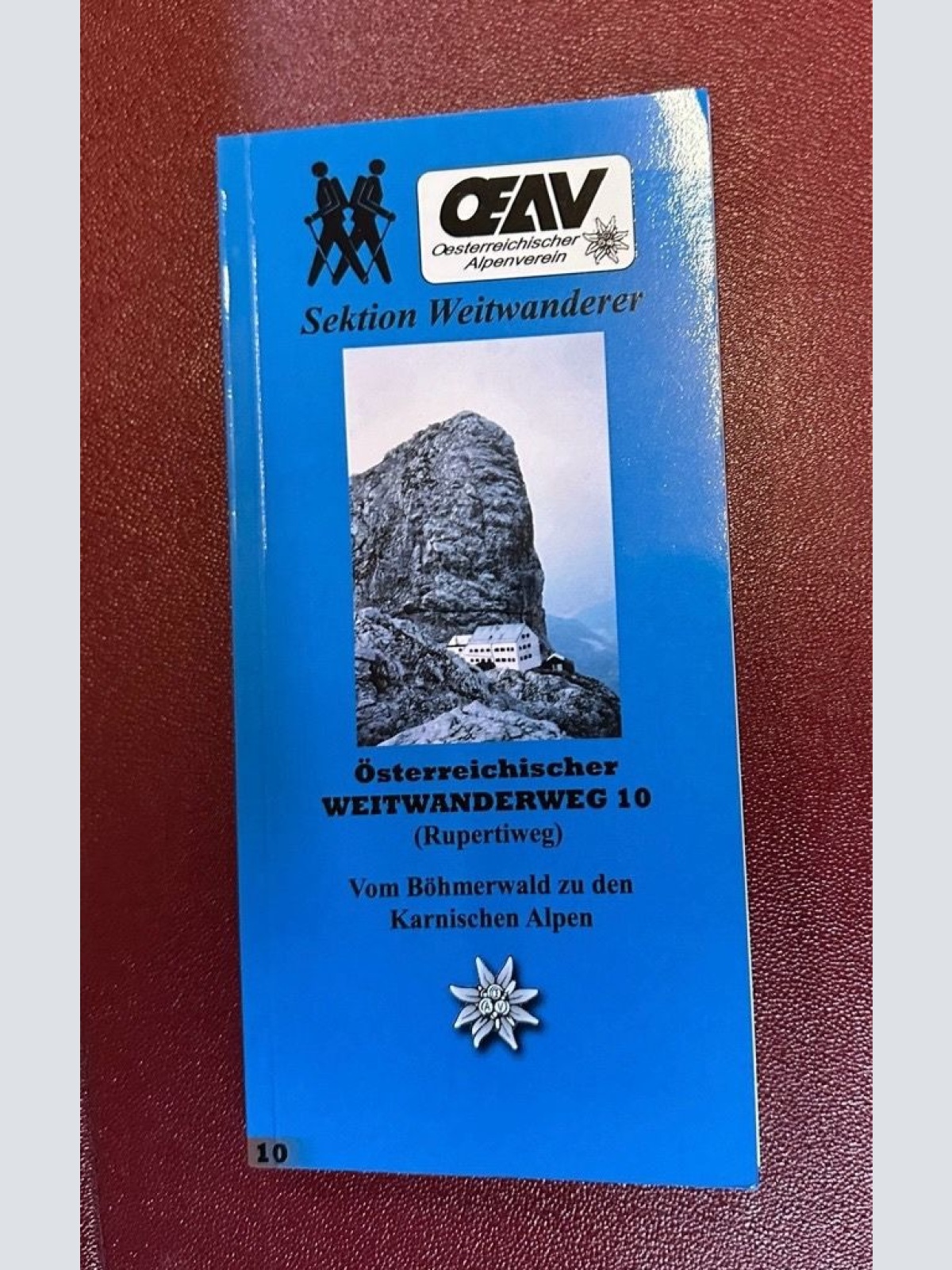 Österreichischer Weitwanderweg Ruperiweg 10 OEAV [Hg.]Fritz Käfer  und Erika Käf