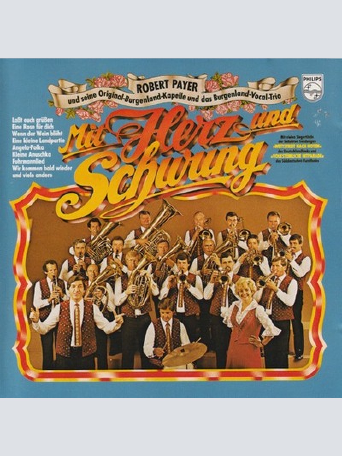 CD Robert Payer Und Seine Original-Burgenland-Kapelle* Und Das Burgenland-Voc...