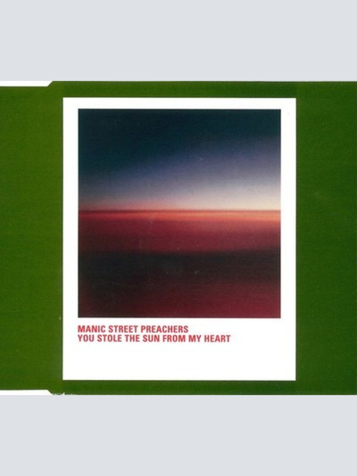 CD, Maxi Manic Street Preachers - You Stole The Sun From My Heart