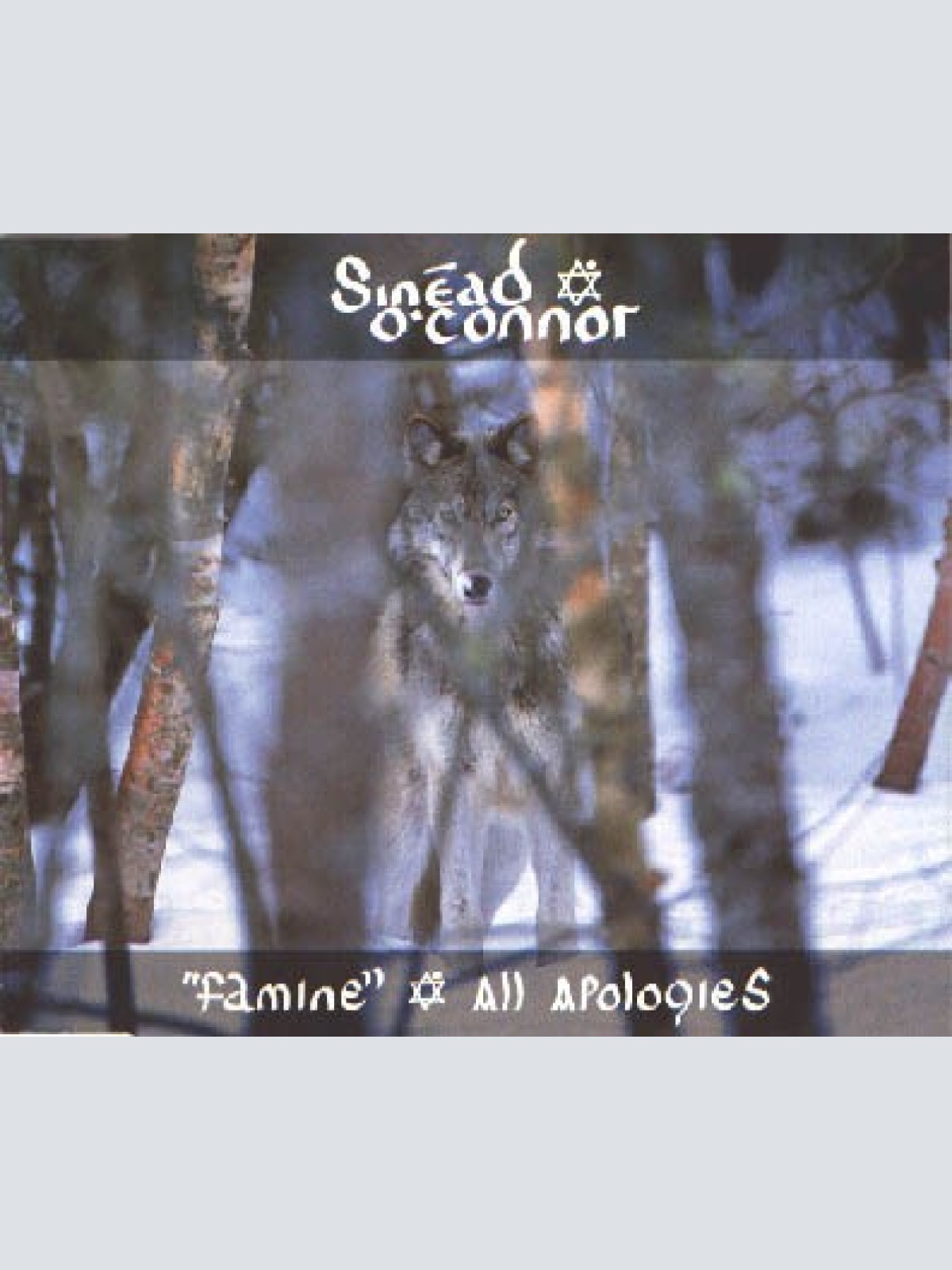 CD, Single Sinéad O'Connor - Famine / All Apologies