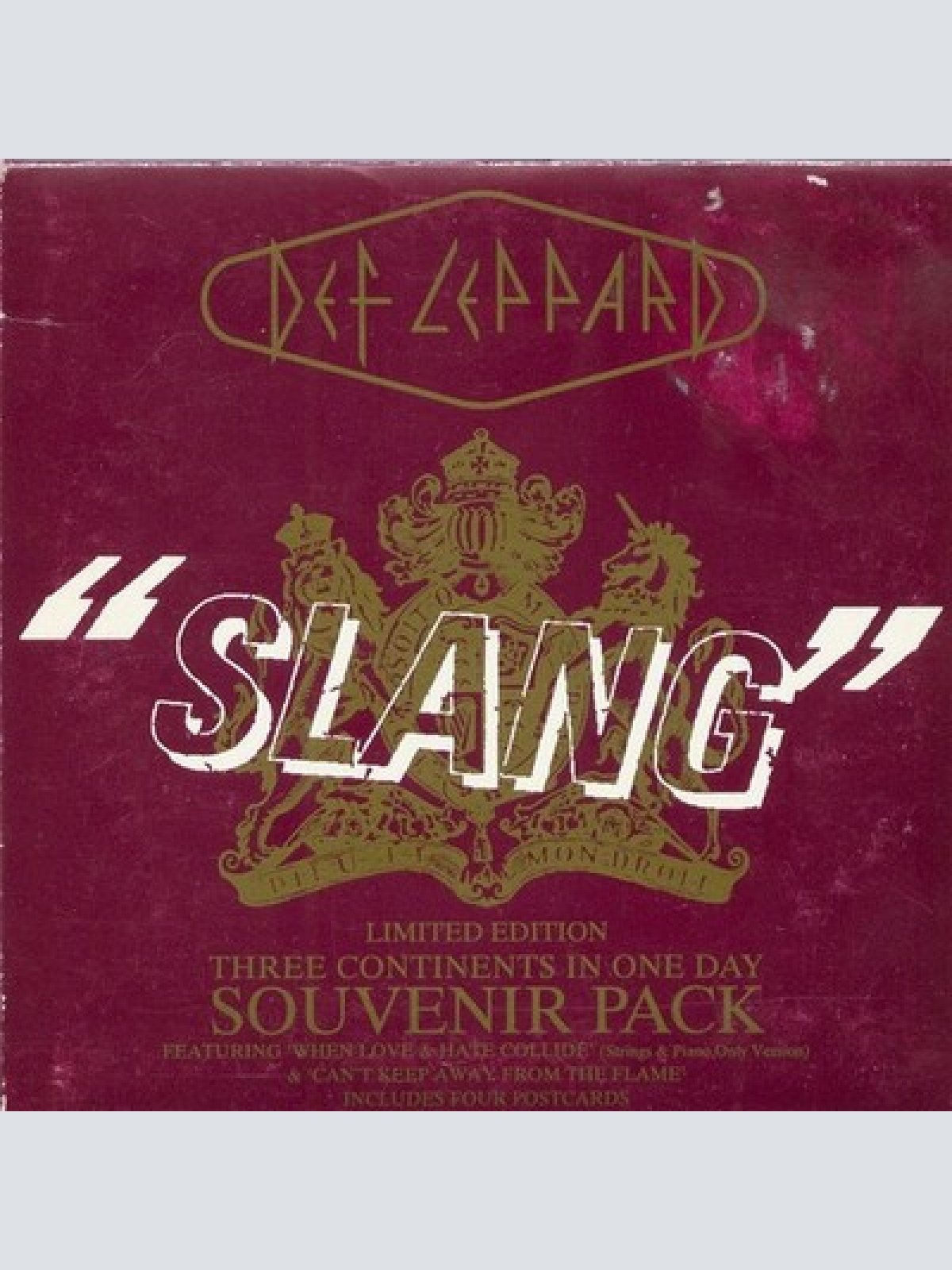 CD, Single, Ltd, Sou Def Leppard - Slang