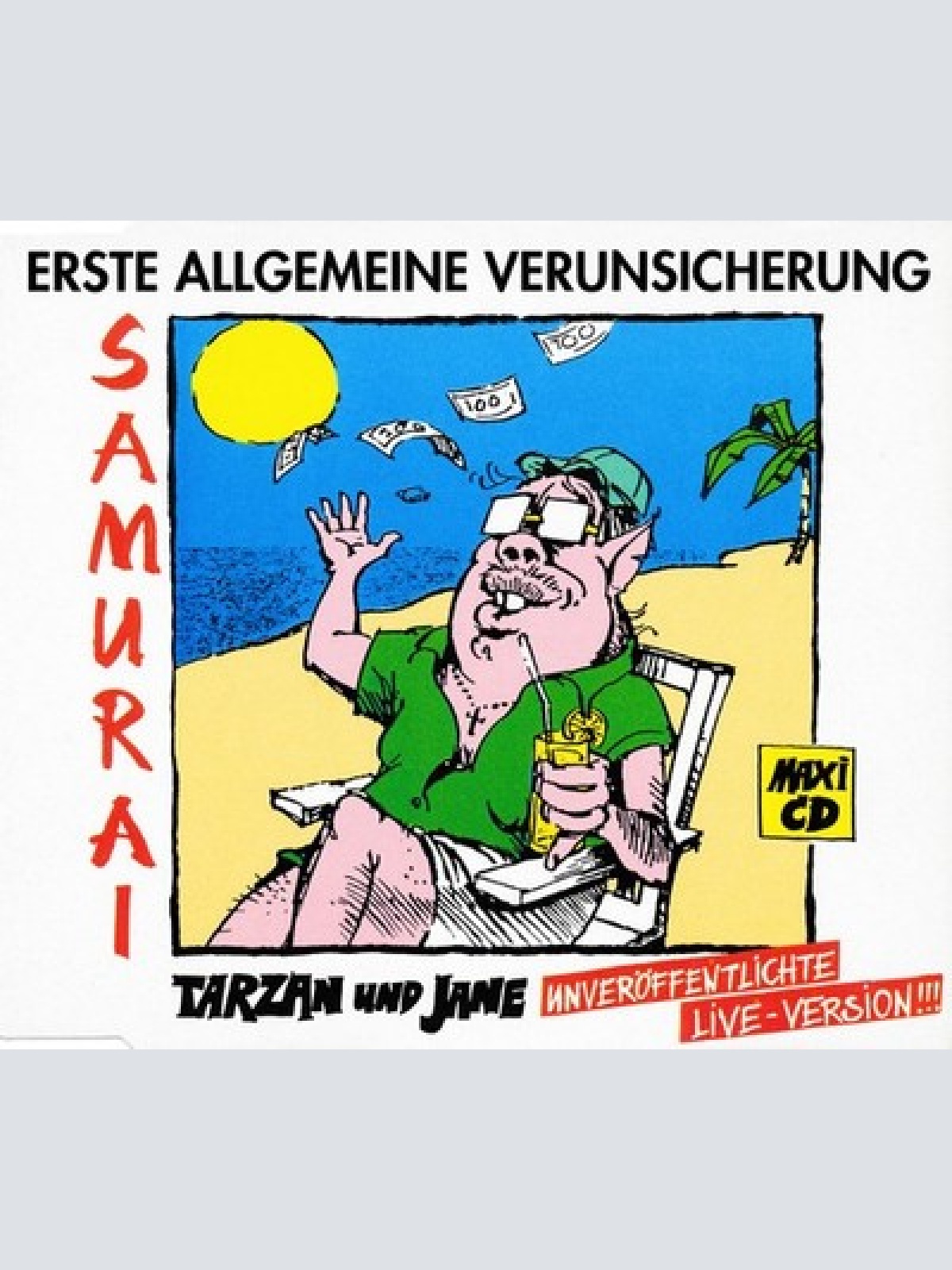 CD, Maxi EAV (Erste Allgemeine Verunsicherung) - Samurai