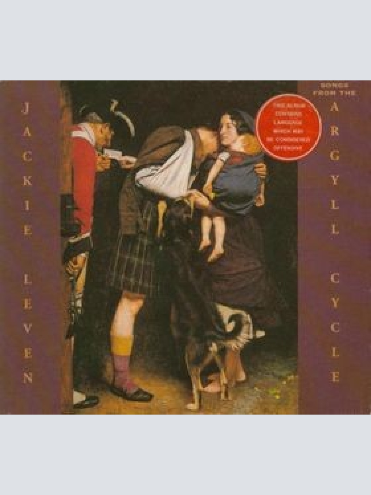 CD, EP Jackie Leven - Songs From The Argyll Cycle
