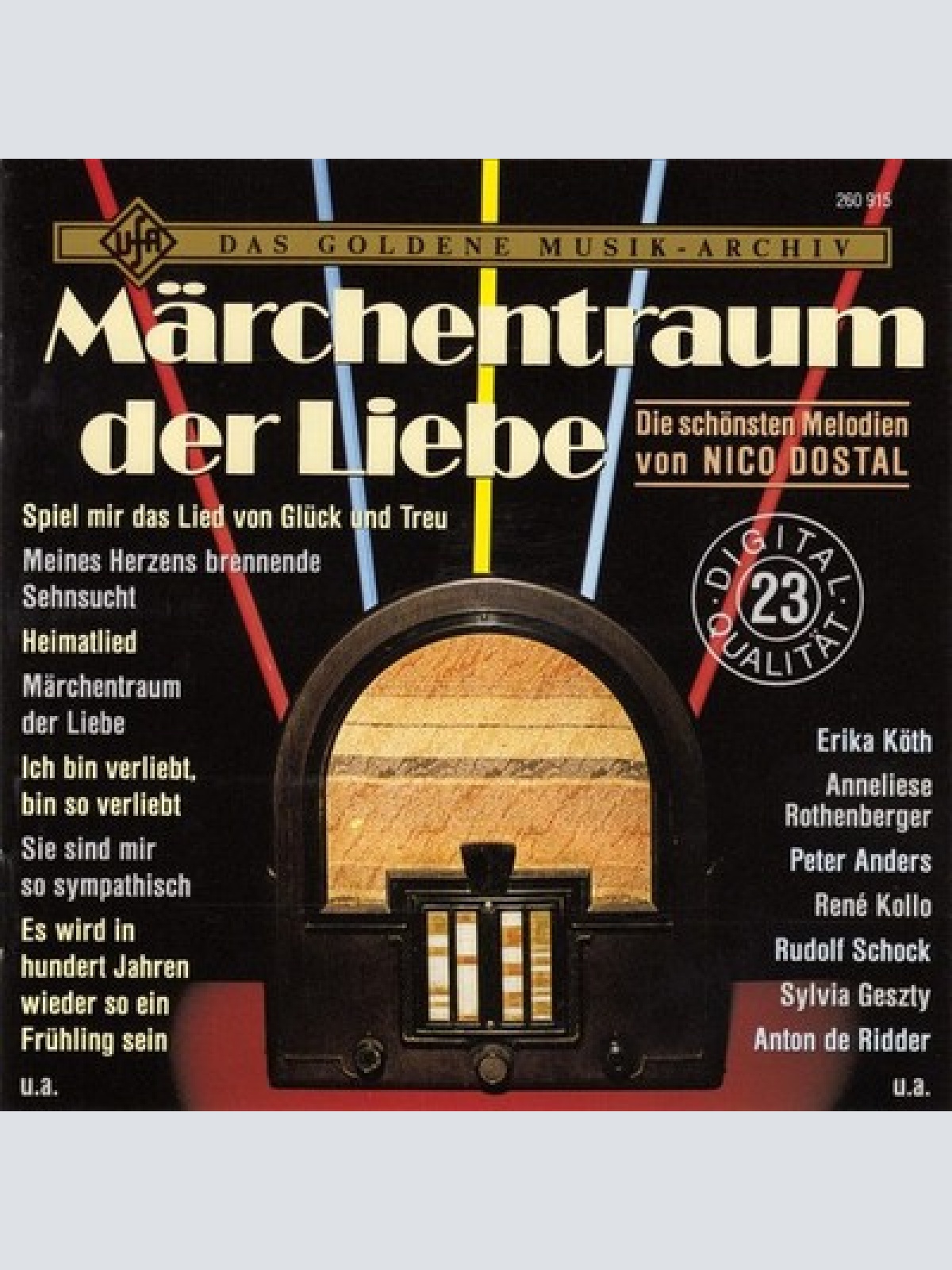CD, Comp Various - Märchentraum Der Liebe (Die Schönsten Melodien Von Nico Do...
