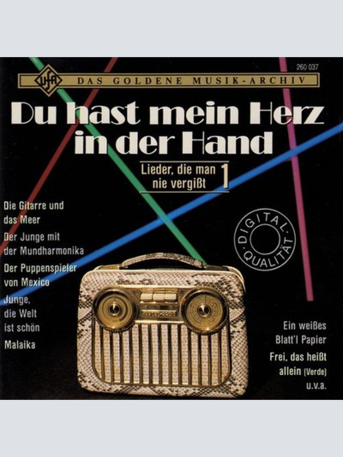 CD, Comp Various - Du Hast Mein Herz In Der Hand (Lieder, Die Man Nie Vergißt 1)
