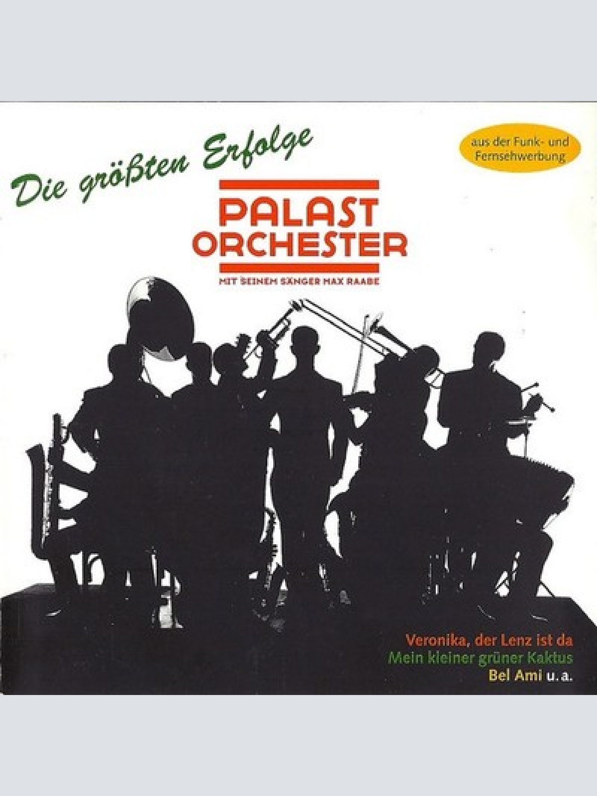 2xCD, Comp Palast Orchester Mit Seinem Sänger Max Raabe - Die Größten Erfolge