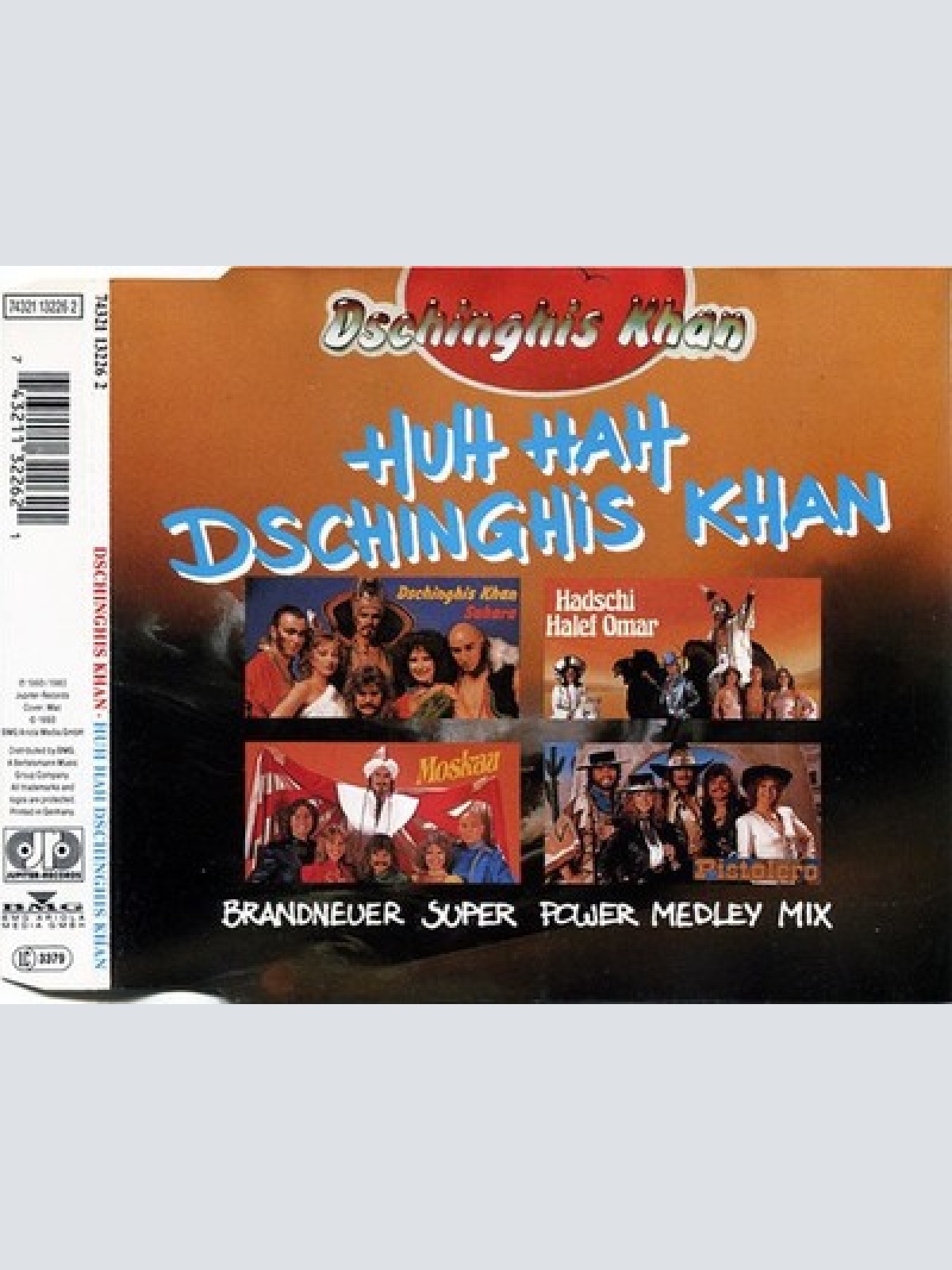 CD, Single Dschinghis Khan - Huh, Hah Dschinghis Khan (Super Power Medley Mix)