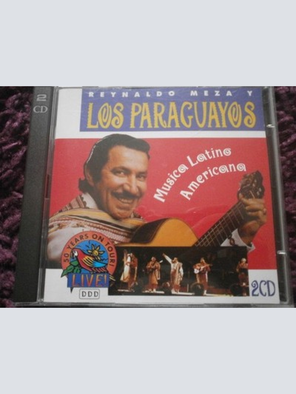 2xCD, Comp Reynaldo Meza Y Los Paraguayos - Musica Latina Americana