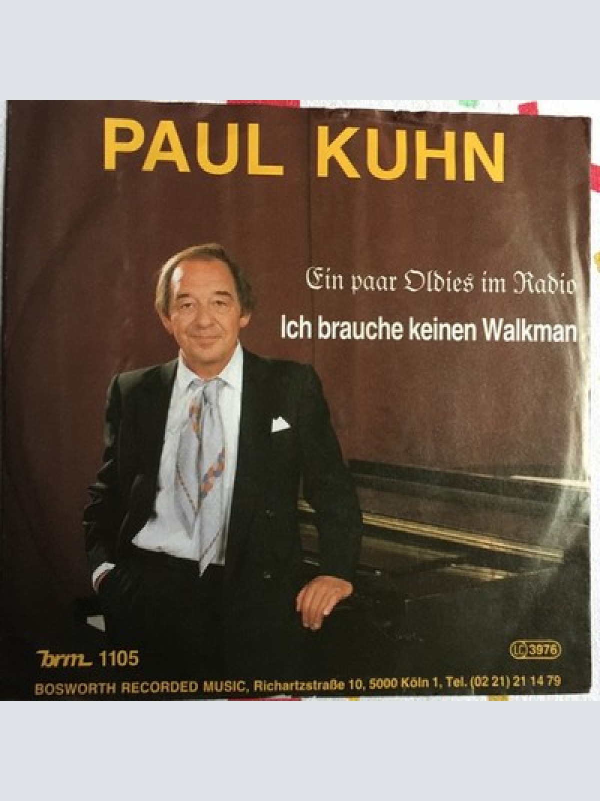 7" Paul Kuhn - Ein Paar Oldies Im Radio
