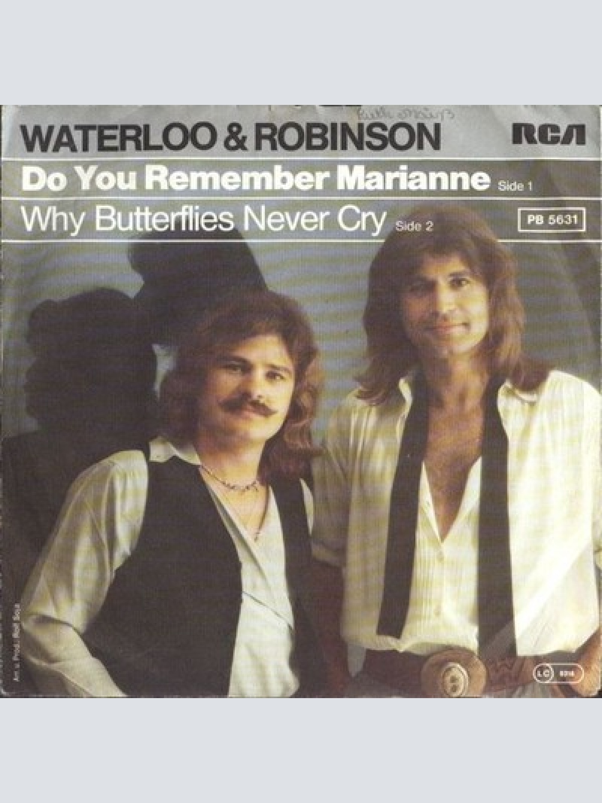 7", Single Waterloo & Robinson - Do You Remember Marianne