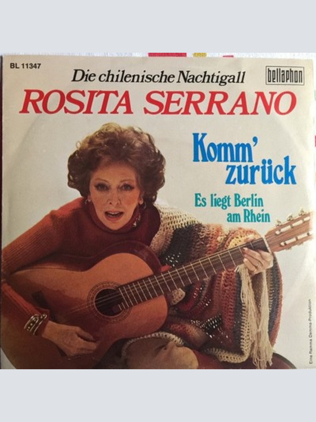7" Rosita Serrano - Komm' Zurück