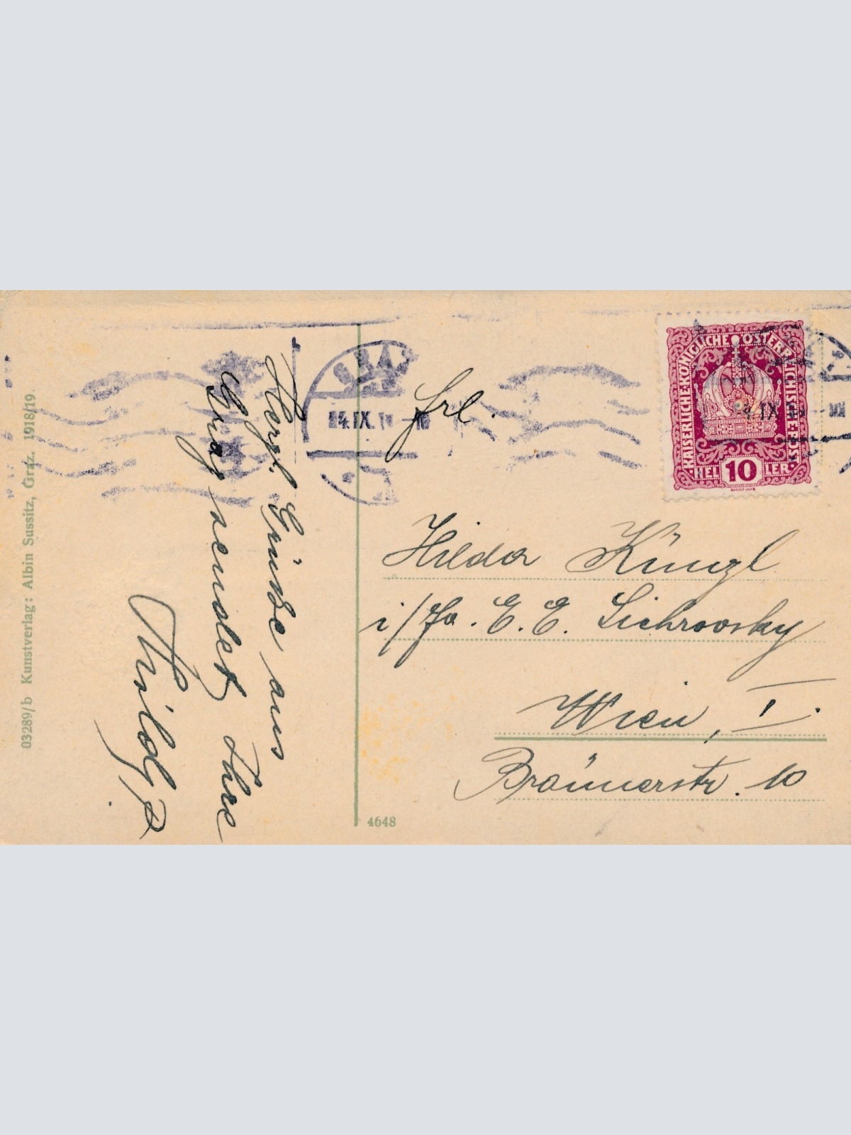 AK aus Graz mit den drei Brücken Steiermark Ansichtskarte (17325)