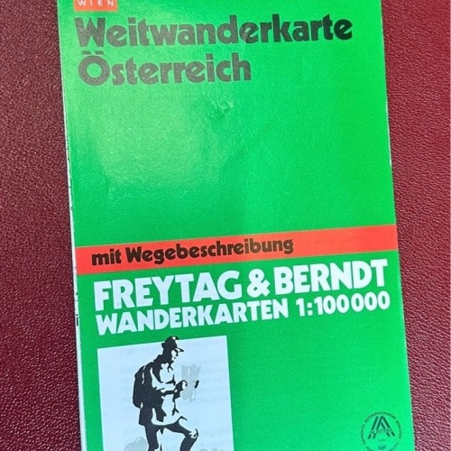 Weitwanderkarte Österreich