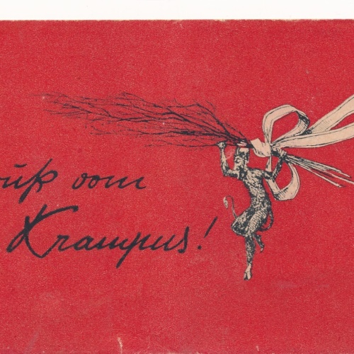 AK gruß vom Krampus Ansichtskarte (17336)