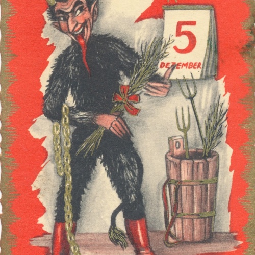 AK gruß vom Krampus Ansichtskarte (17337)