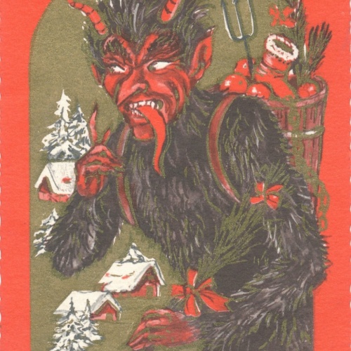 AK gruß vom Krampus Ansichtskarte (17338)